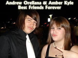 Andrew Orellana and Amber Kyle